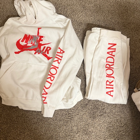 Nike Other - Nike Air Jordan White and Red Set